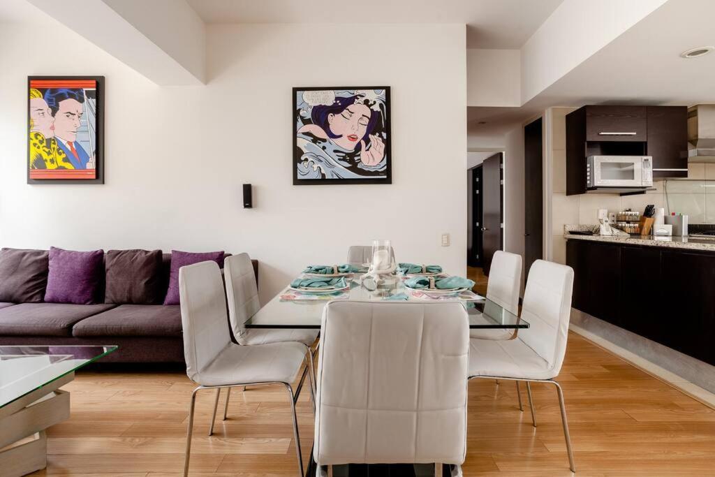 Beautiful Apartment In Polanco Area With Amenities Мехико Экстерьер фото